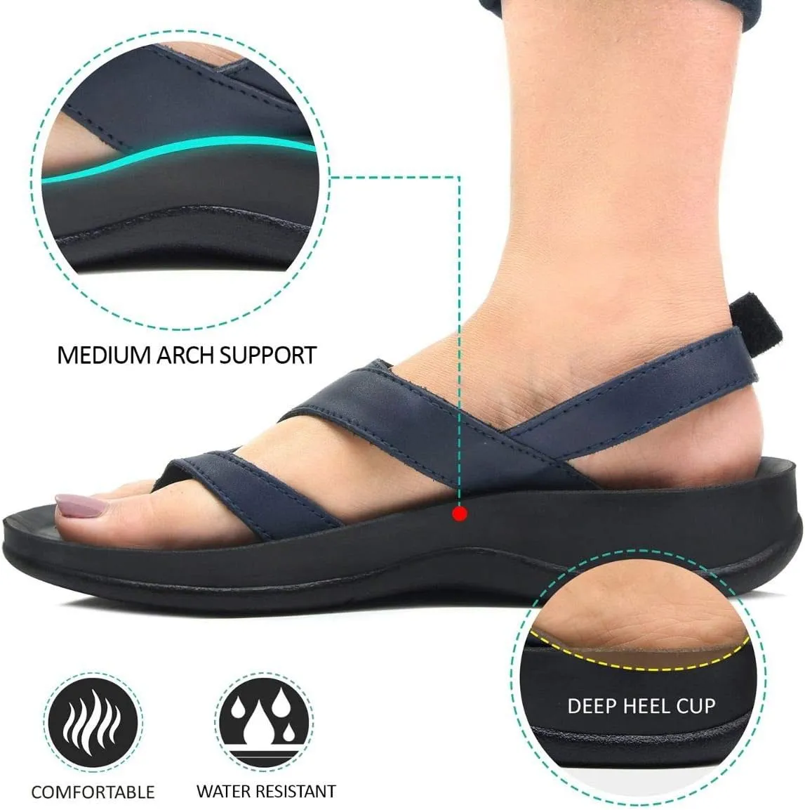 Comfortable Outdoor Thong Sandal Women