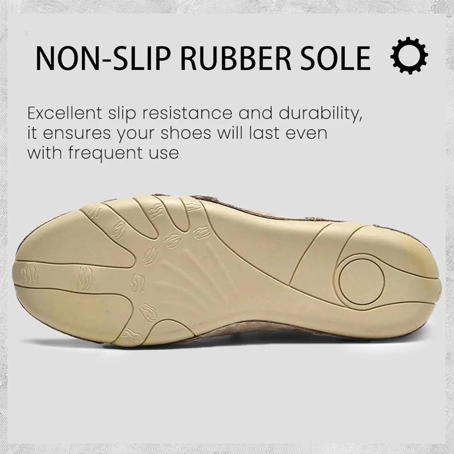 Italian Handmade Suede High Boots, Beck Shoes Men Waterproof Suede Casual Sneakers Outdoor Non-Slip Breathable Barefoot Ankle Boots for Hiking, Driving(Khaki,US 6.5)