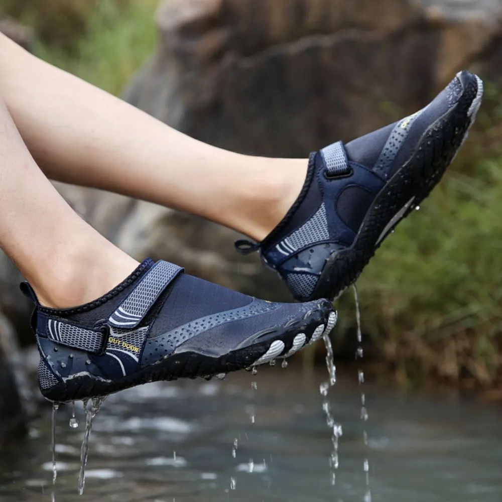 Men’s & Women’s Water Shoes Barefoot Quick Dry Aqua Sports - Blue Size EU47 = US12