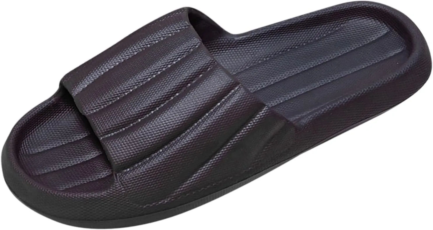 Slides for Men Slides for Women Mens Shower Shoes Shower Shoes Women Bathroom Open Toe Pool Slippers