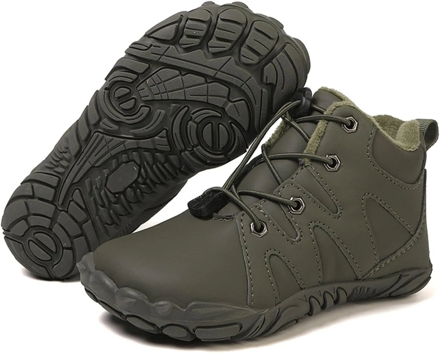 Snow Boots for Kids, Insulated Water Proof Winter Boots for Boys Girls Lightweight Warm Walking Sports Ankle Boots
