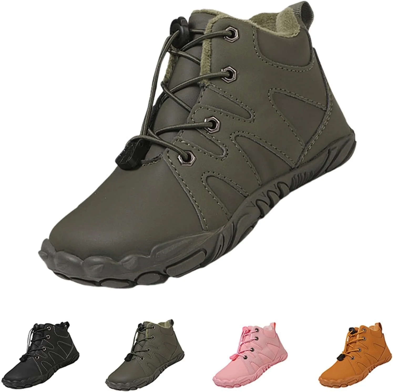 Snow Boots for Kids, Insulated Water Proof Winter Boots for Boys Girls Lightweight Warm Walking Sports Ankle Boots